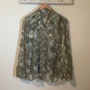 Chico’s Summer Blouse Set